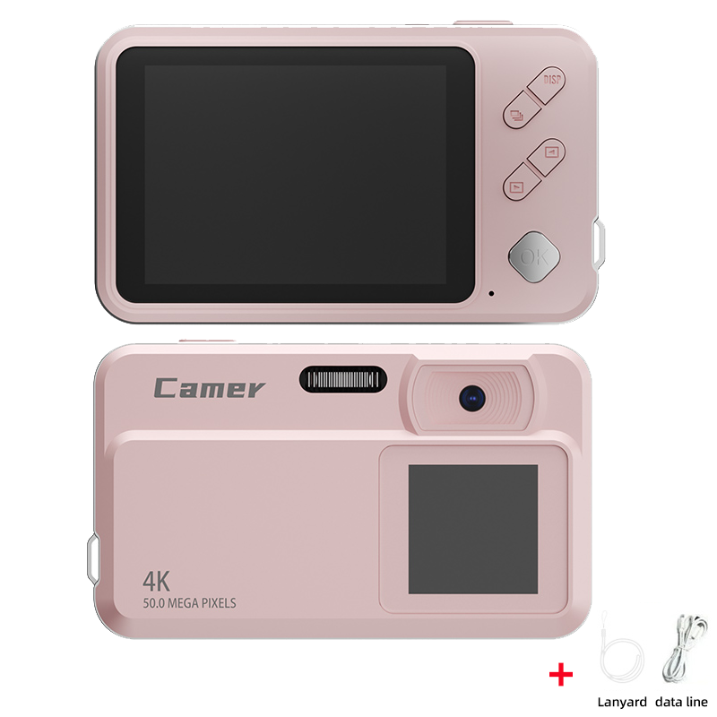 Kids Education News - Appareil photo numérique 4K, Zoom 16x,