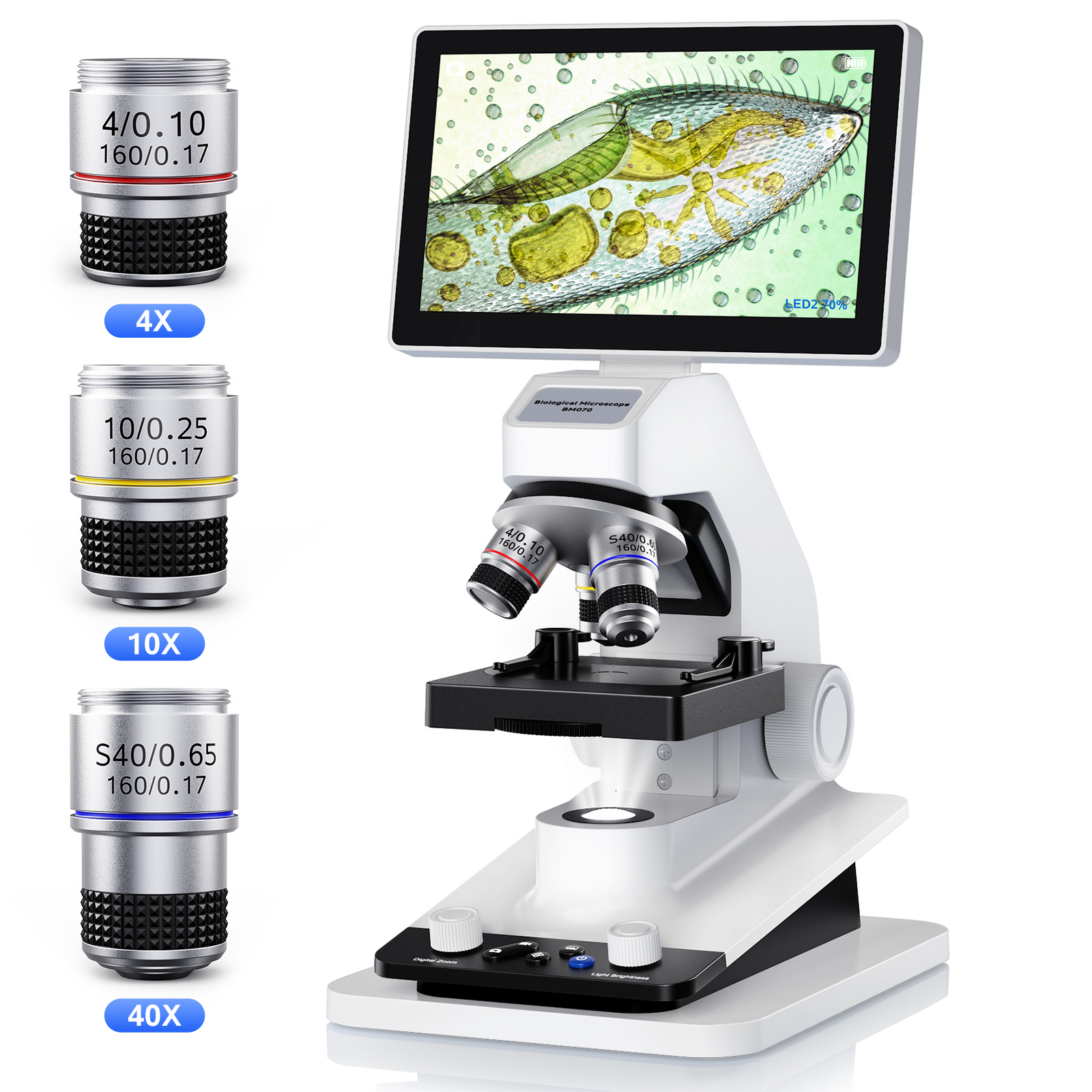 Education Kids Definition - Microscope numérique USB avec écran 7