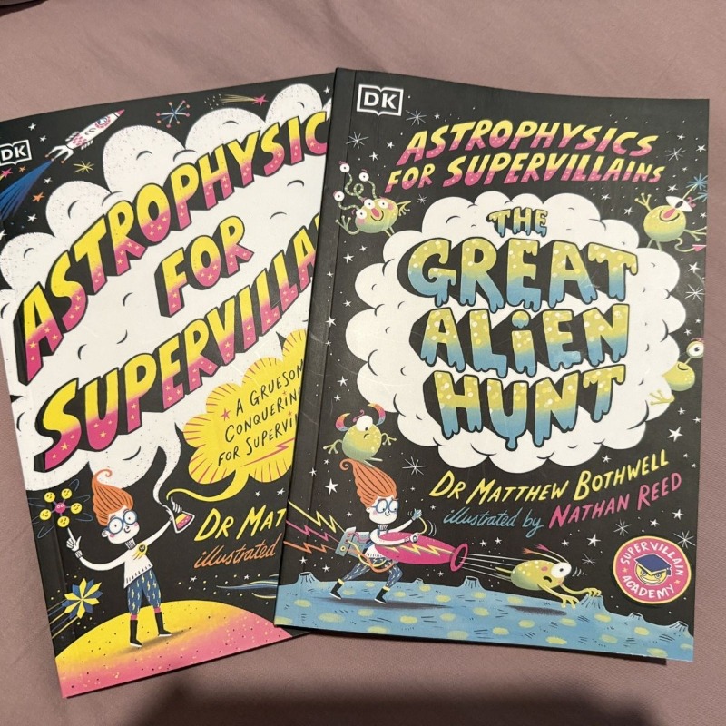 Kids Education News - Livres d'astrophysique pour les supervilains –