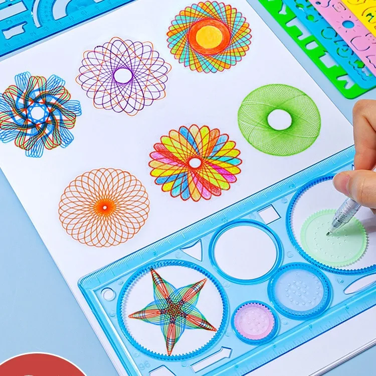 Kids Education Template - Ensemble de pochoirs de dessin de
