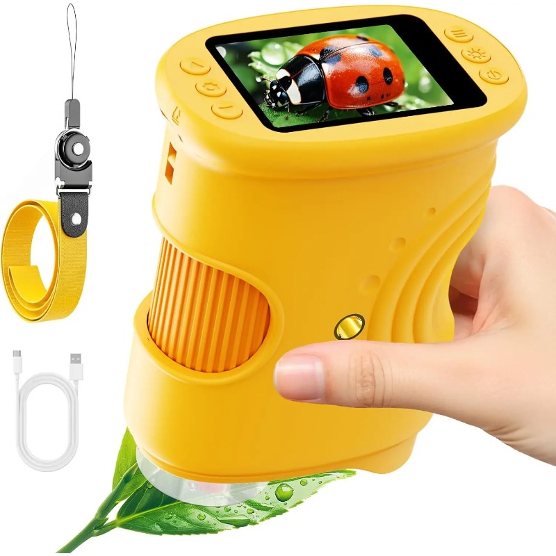 Education Kids Definition - Microscope numérique pour enfants 1000X portable