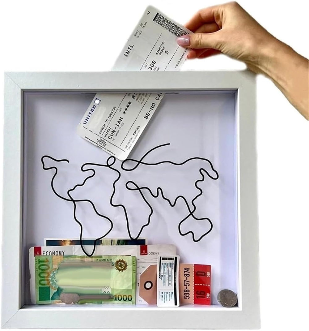 Kids Education Money - Boîte d'archives d'aventure pour billet de