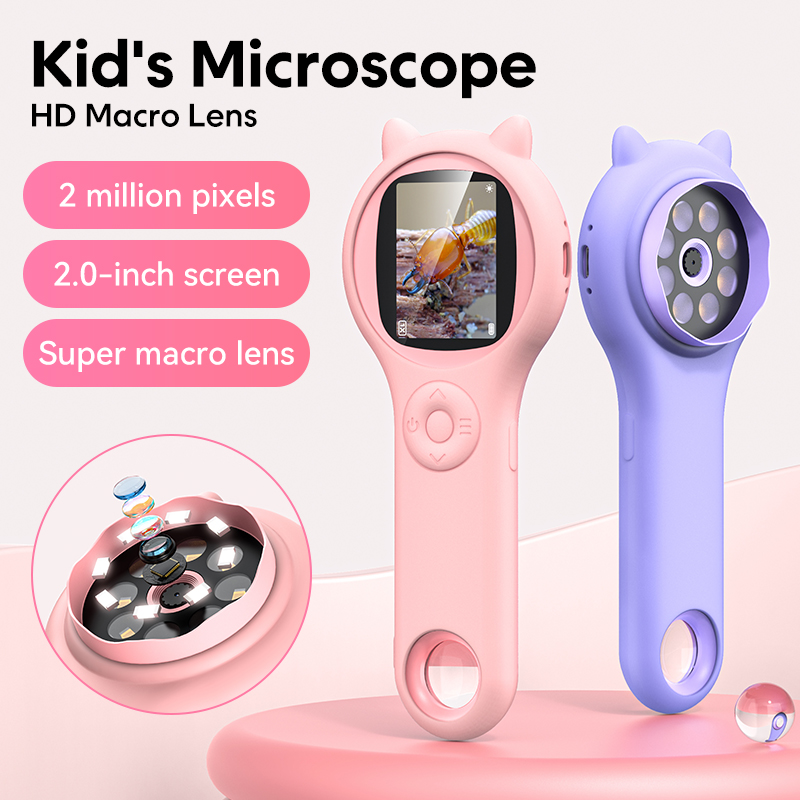 Education Kids Definition - Microscope optique pour enfants 200 mégapixels