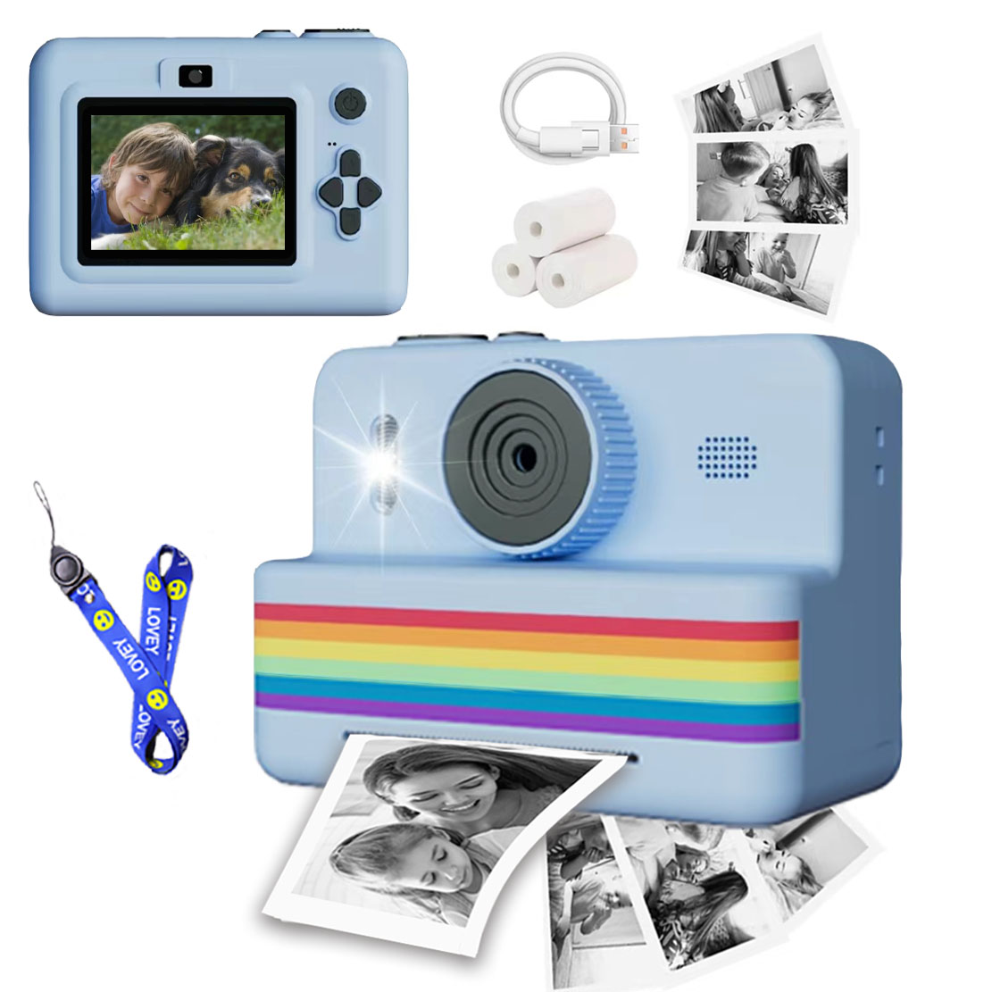 Kids Educational Videos - Appareil photo numérique pour enfants pour