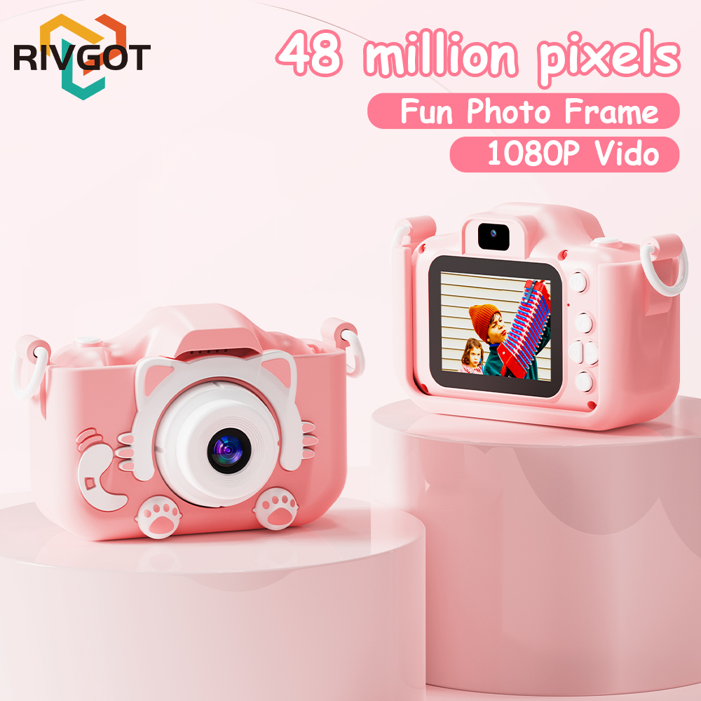 Kids Educational Videos - Caméra pour enfants pour filles 1080P
