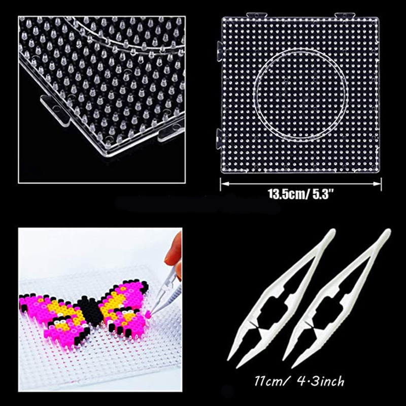Kids Education Template - Modèle de perles Hama 2.6mm, bricolage,