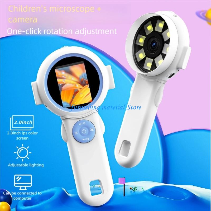 Education Kids Definition - Microscope portatif haute définition Y5GD, avec
