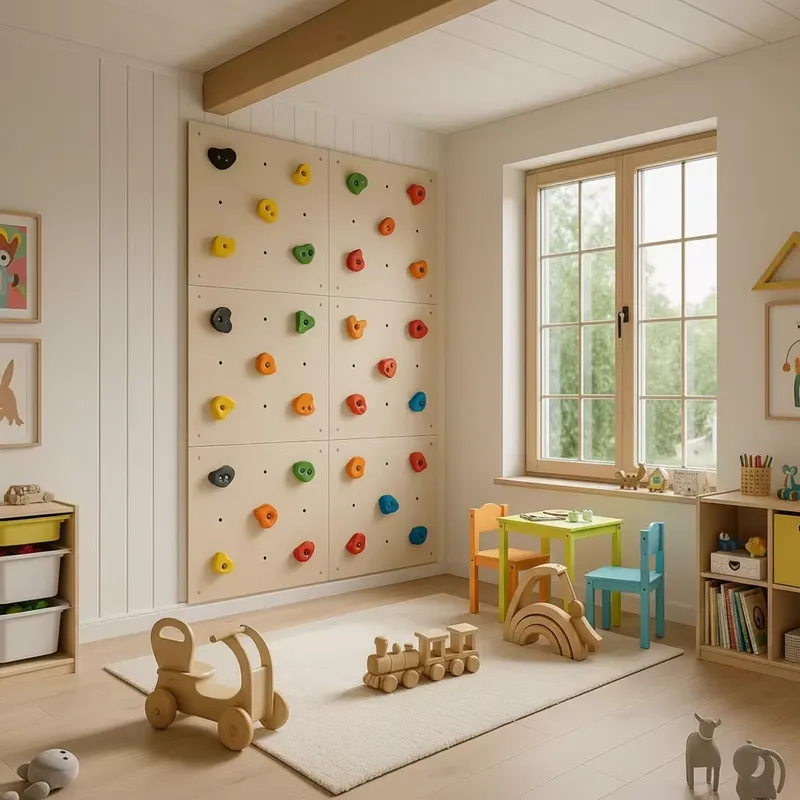 Mur d'escalade intérieur pour  - Kids Education Center avis et prix
