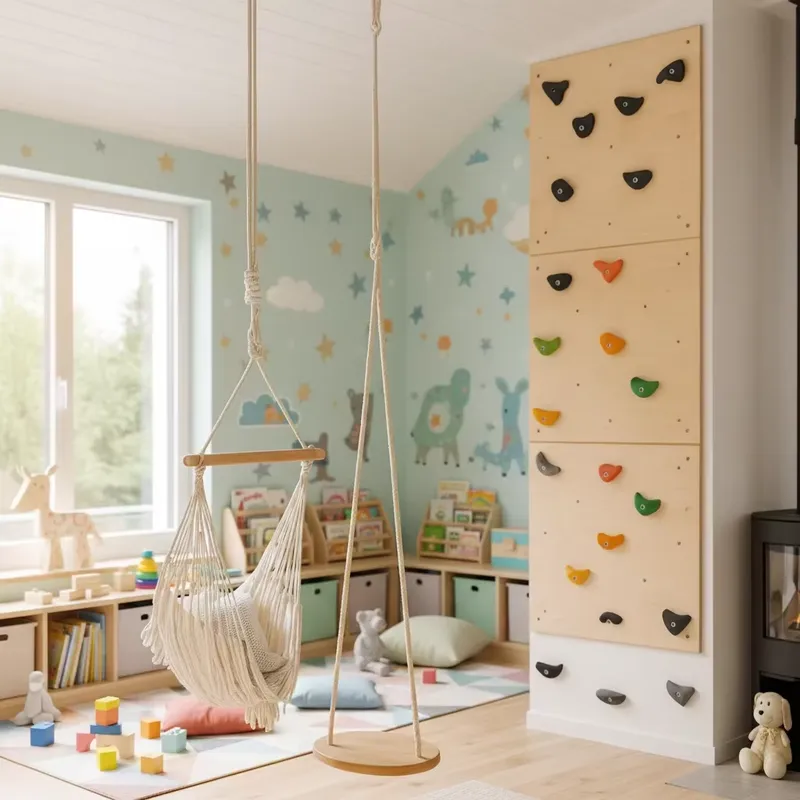 Mur d'escalade intérieur pour  - Kids Education Center avis et prix