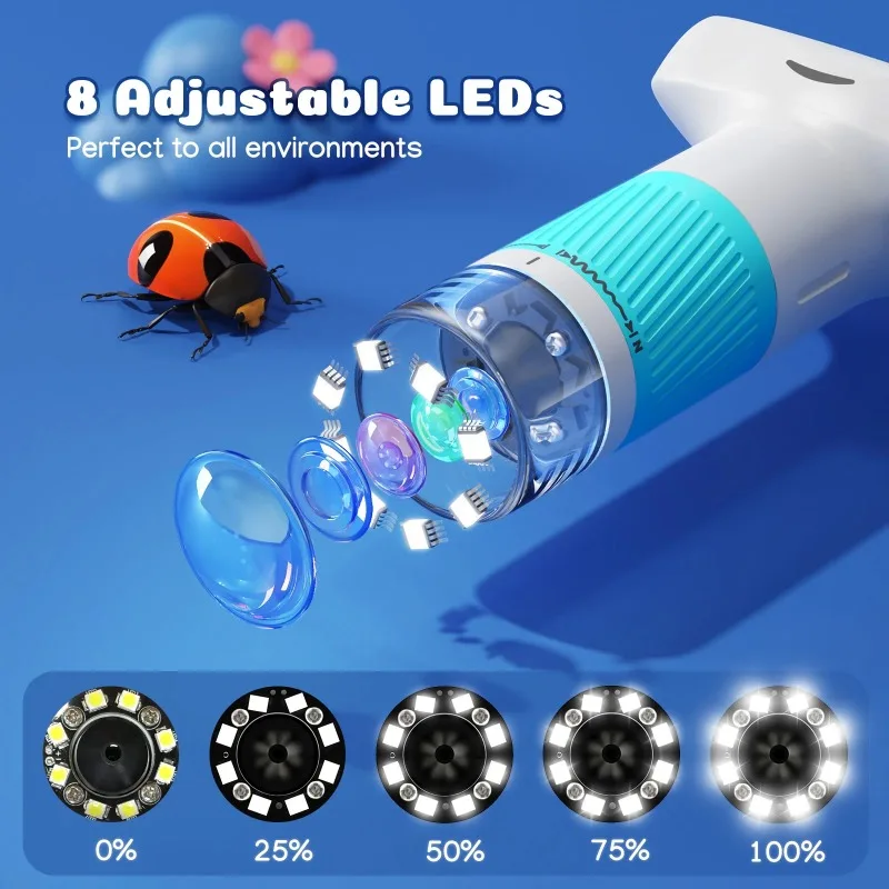 Microscope de 2,0 pouces pour  - Kids Educational Videos avis et prix