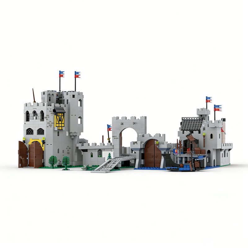 1534 pièces MOC Château Classi - Kingdom Kids Education avis et prix