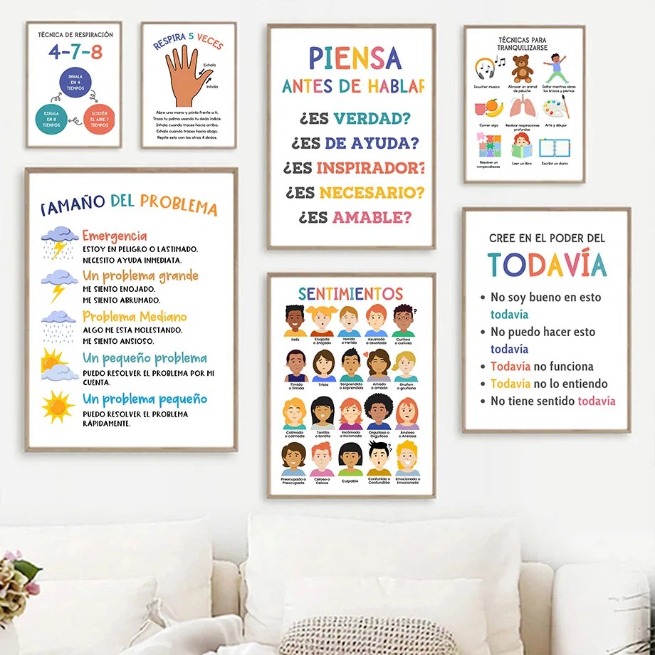 Affiche murale nordique pour c - Kids Yoga Education avis et prix