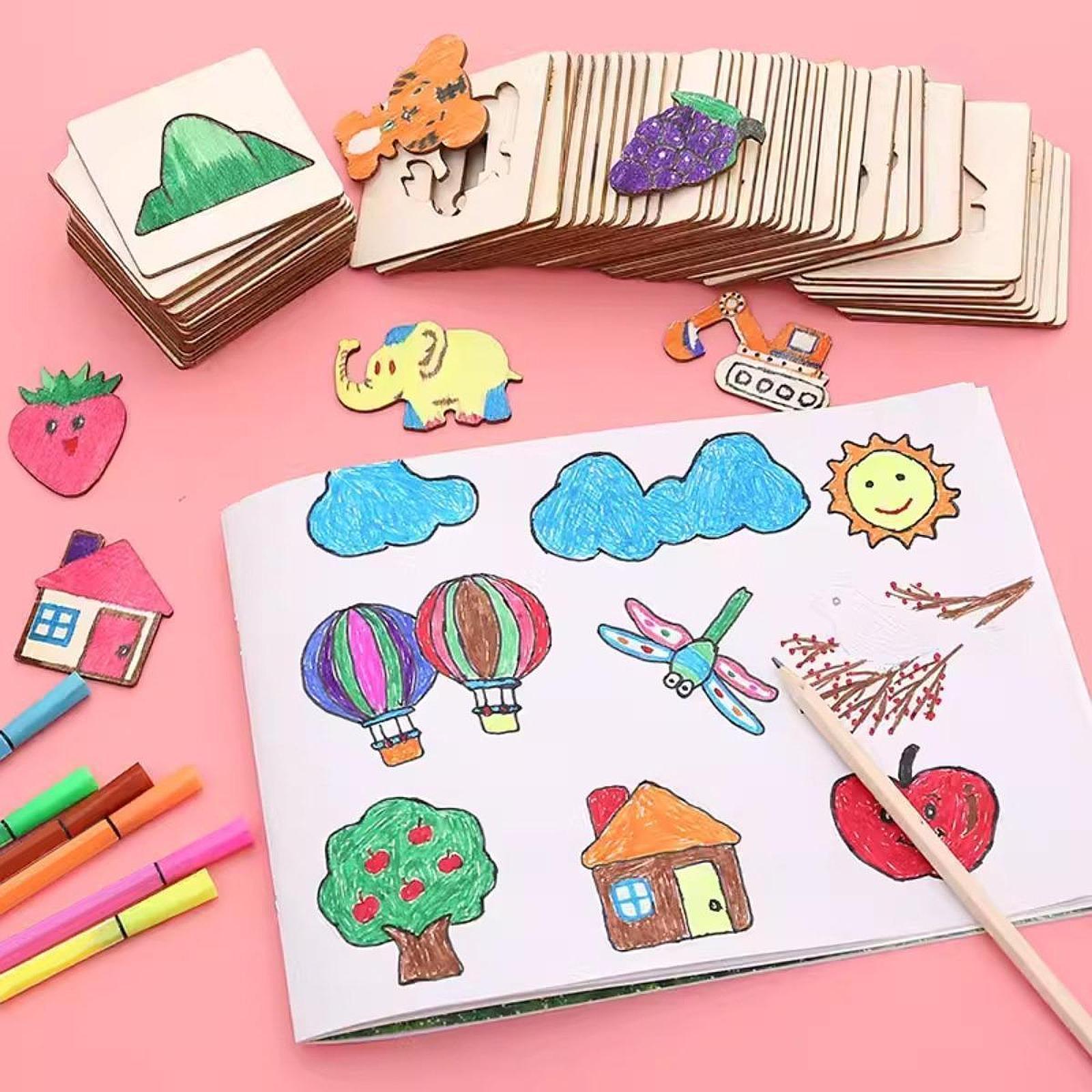 Pochoirs de dessin pour enfant - Kids Education Template avis et prix