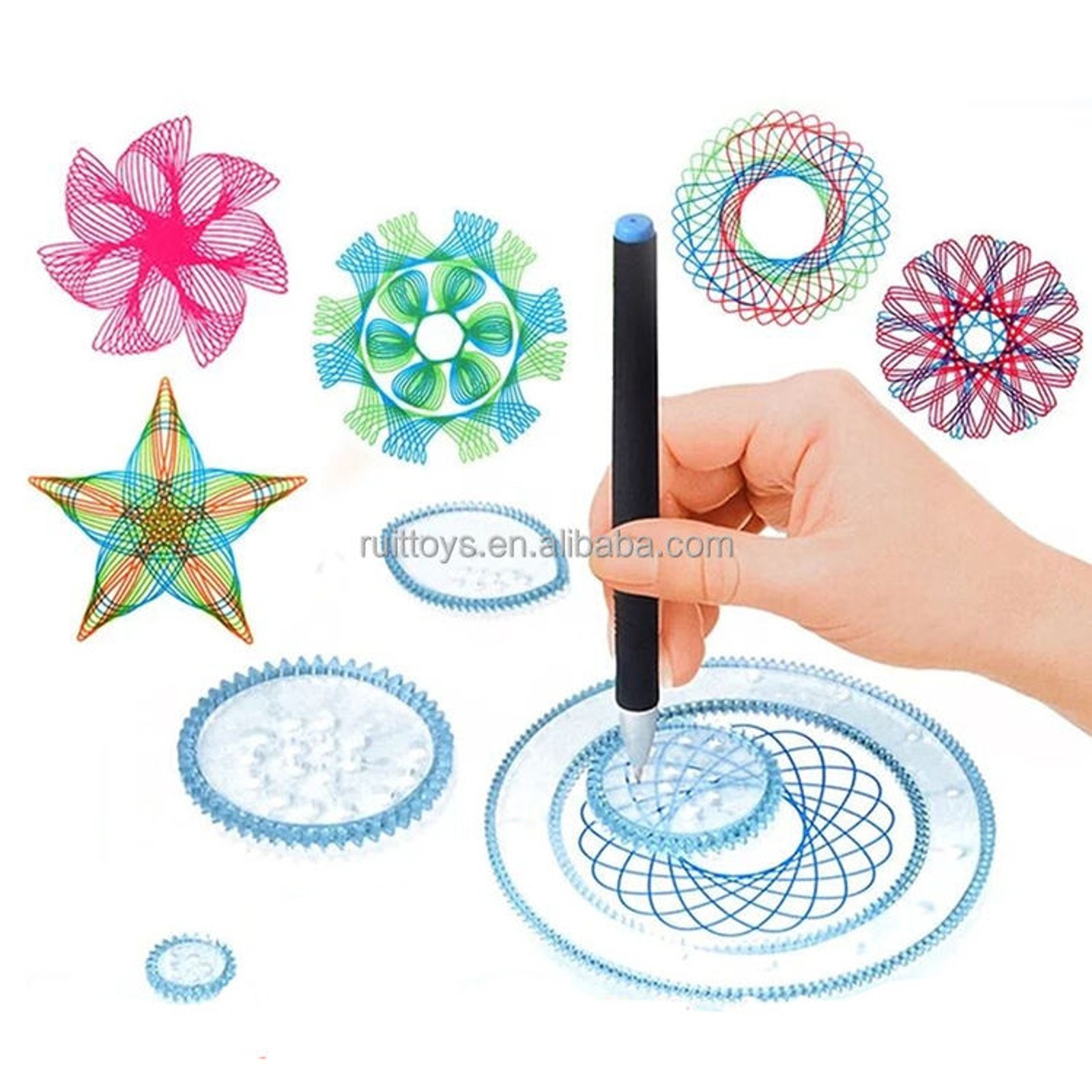 Ensemble de pochoirs de dessin - Kids Education Template avis et prix