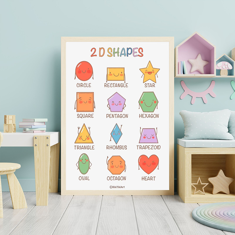 Affiche éducative Montessori p - Kids Yoga Education avis et prix