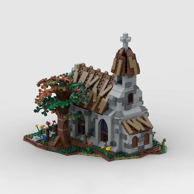 1130 pièces MOC Village Église - Kingdom Kids Education avis et prix
