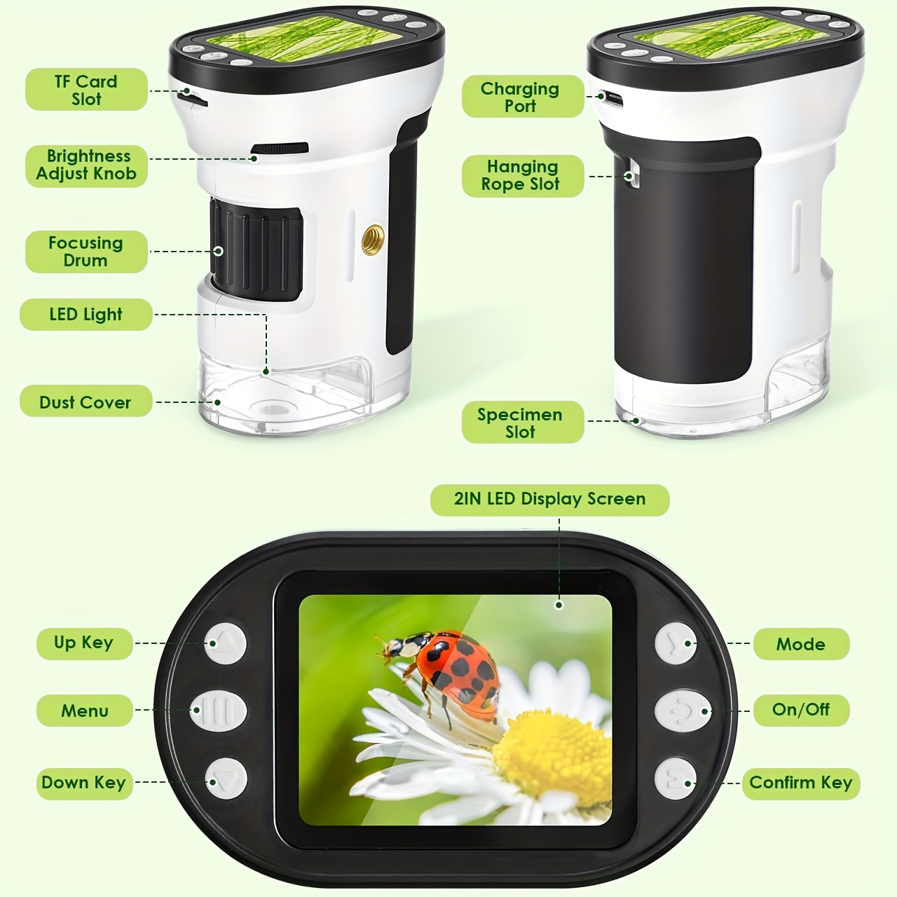 Kit de microscope biologique p - Kids Educational Videos avis et prix