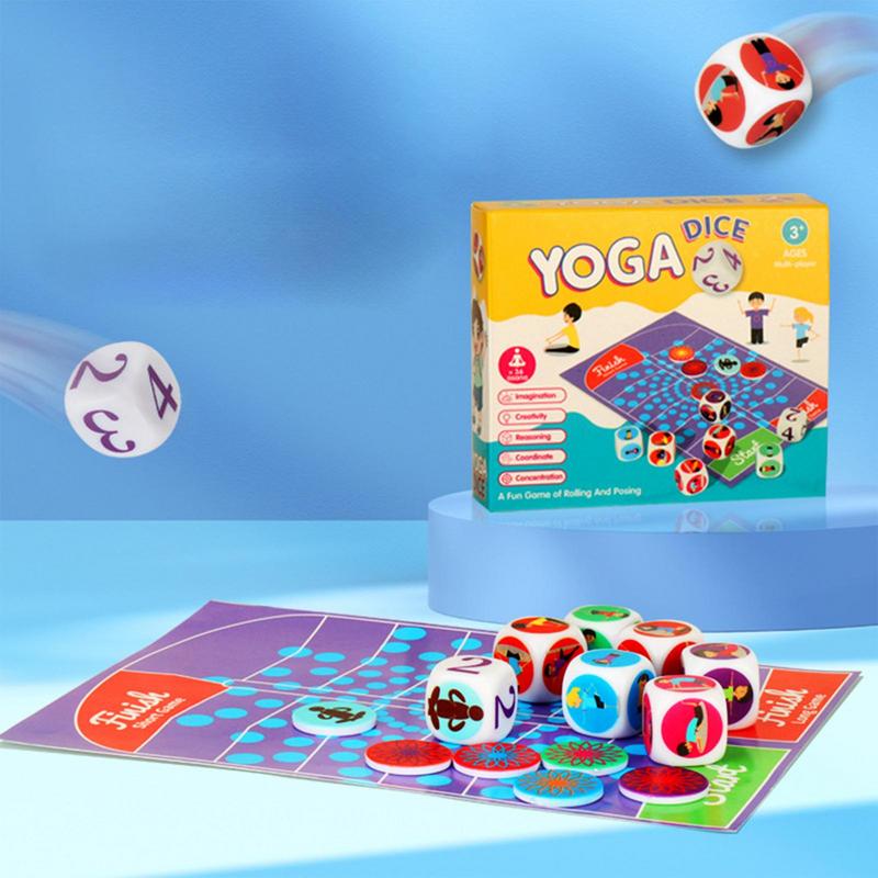 Dés d'exercice pour enfants, a - Kids Yoga Education avis et prix