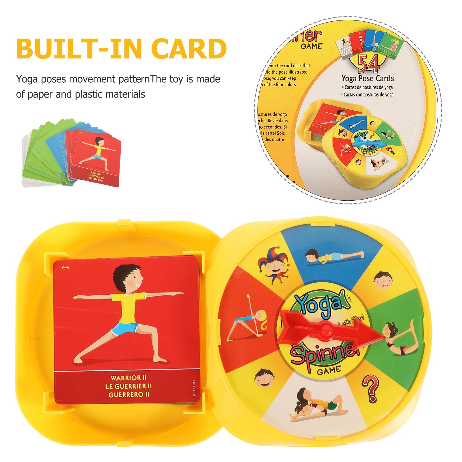 1 ensemble de jeu de Pose de Y - Kids Yoga Education avis et prix