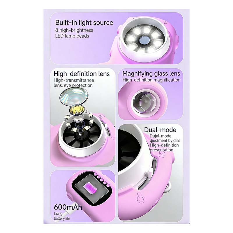 Microscope 2 en 1 FBIL-2 pour  - Kids Educational Videos avis et prix