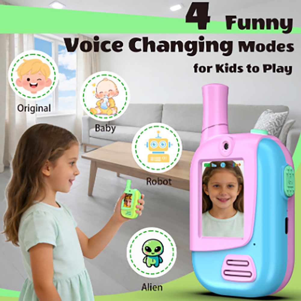 Lot de 2 talkies-walkies vidéo - Kids Educational Videos avis et prix