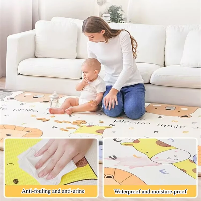 Tapis de jeu pour bébé, imperm - Kids Yoga Education avis et prix